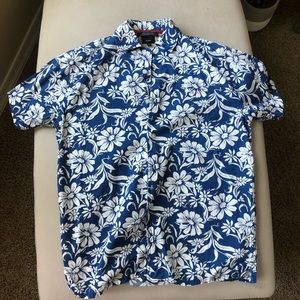 Tommy Hilfiger Floral Button Up Shirt